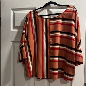 Striped Women's Top - Multicolor